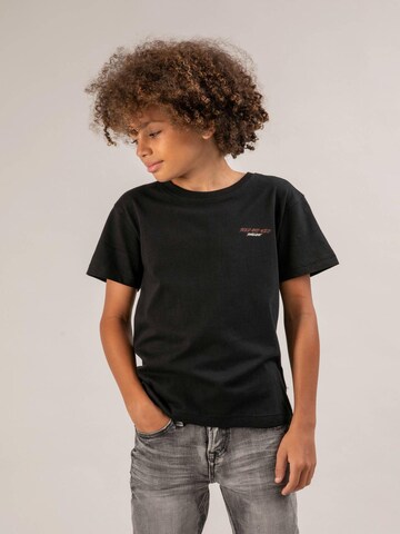 T-Shirt 'Bulldog' Deeluxe en noir : devant