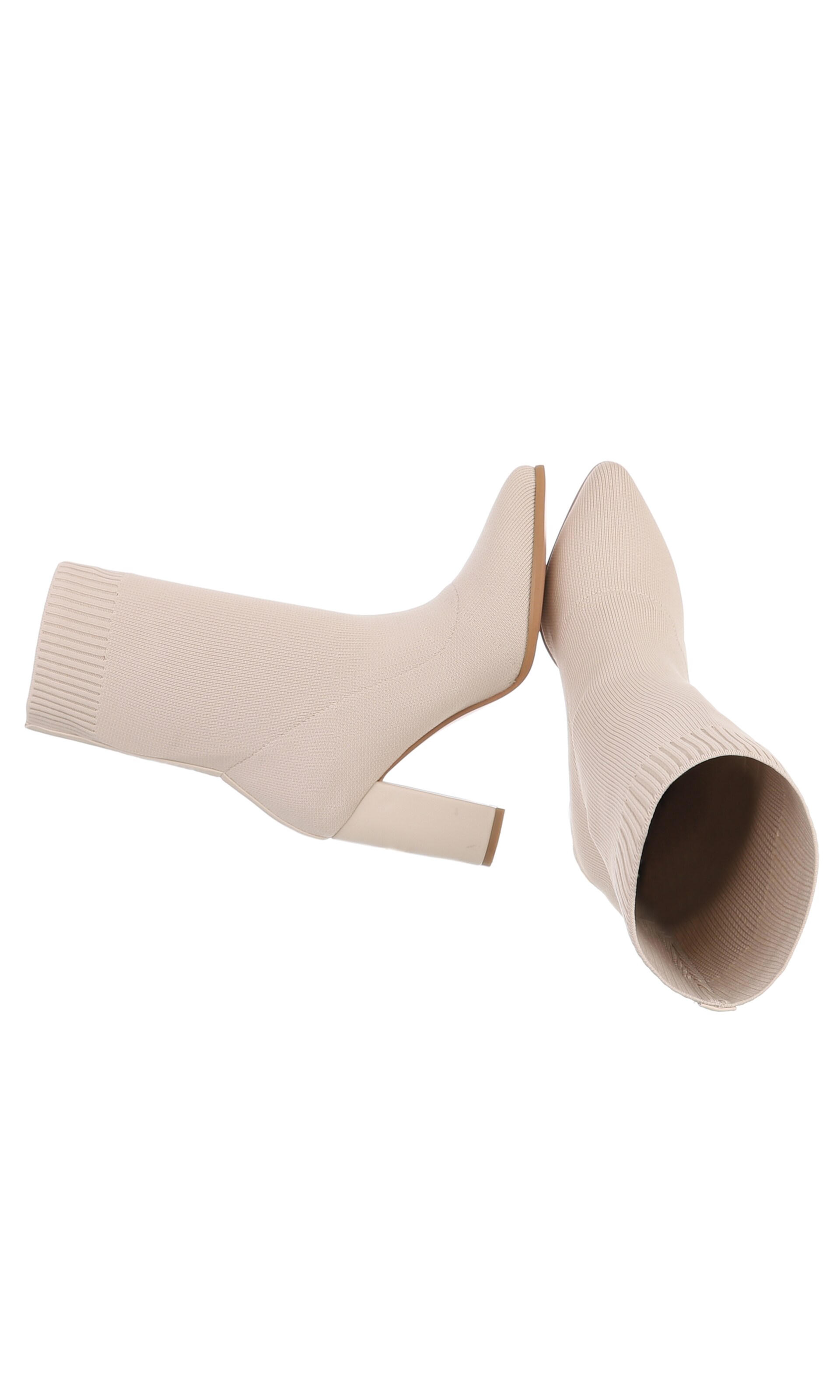 Ital-Design Ankle Boots in Beige