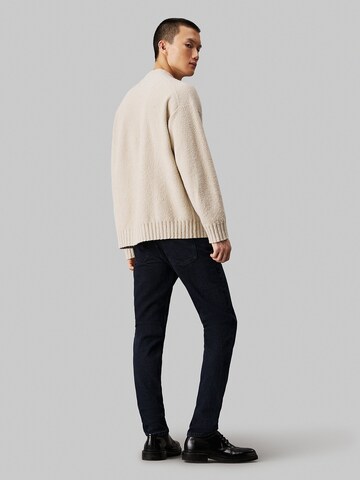 Calvin Klein Jeans Úzky strih Džínsy - Čierna