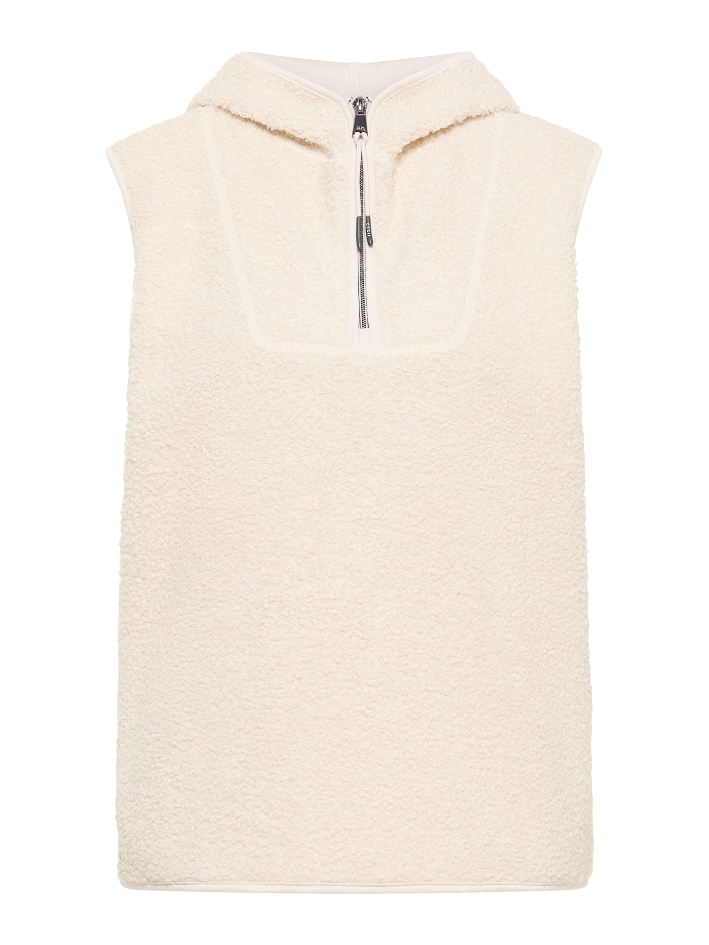 CECIL Свитер в Белый: спереди