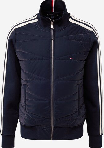 Veste de survêtement TOMMY HILFIGER en bleu : devant