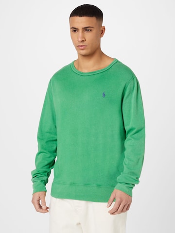 Polo Ralph Lauren - Sweatshirt em verde: frente