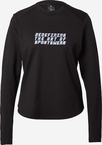 MOROTAI Αθλητική μπλούζα φούτερ 'Active Dry' σε μαύρο: μπροστά