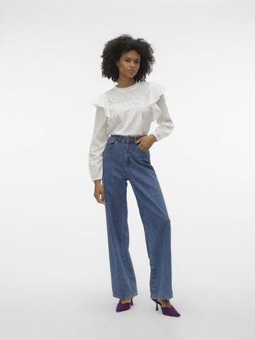 VERO MODA Bluse 'TRINE' in Weiß