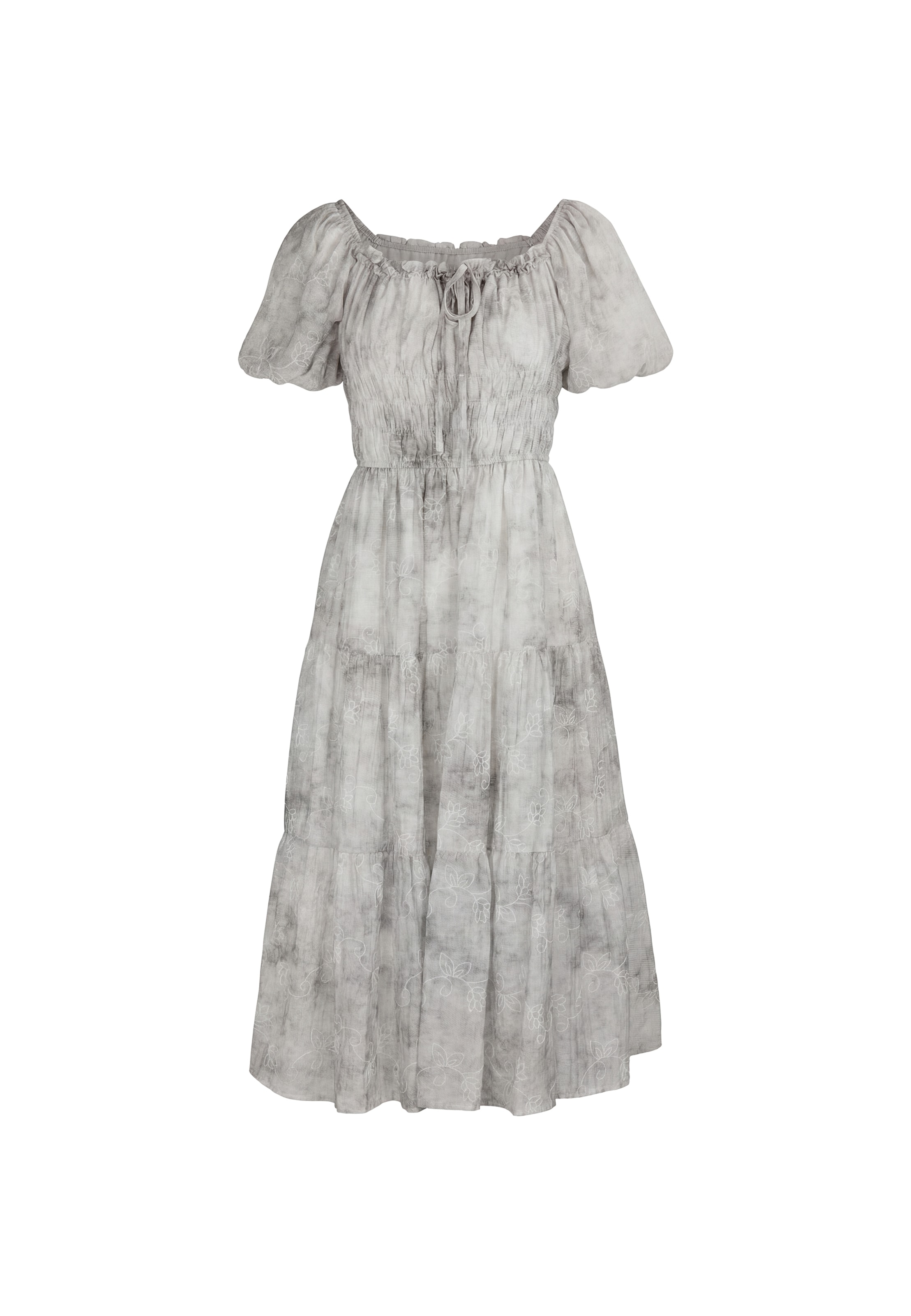IZIA Dress in Grey: front