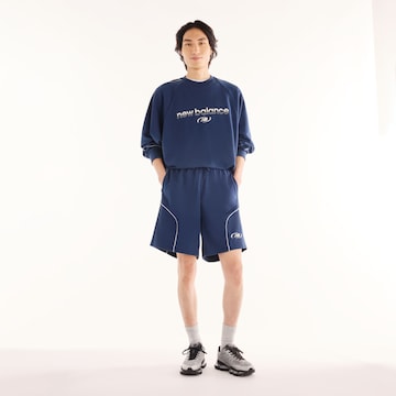 new balance Loose fit Trousers 'Trackside' in Blue