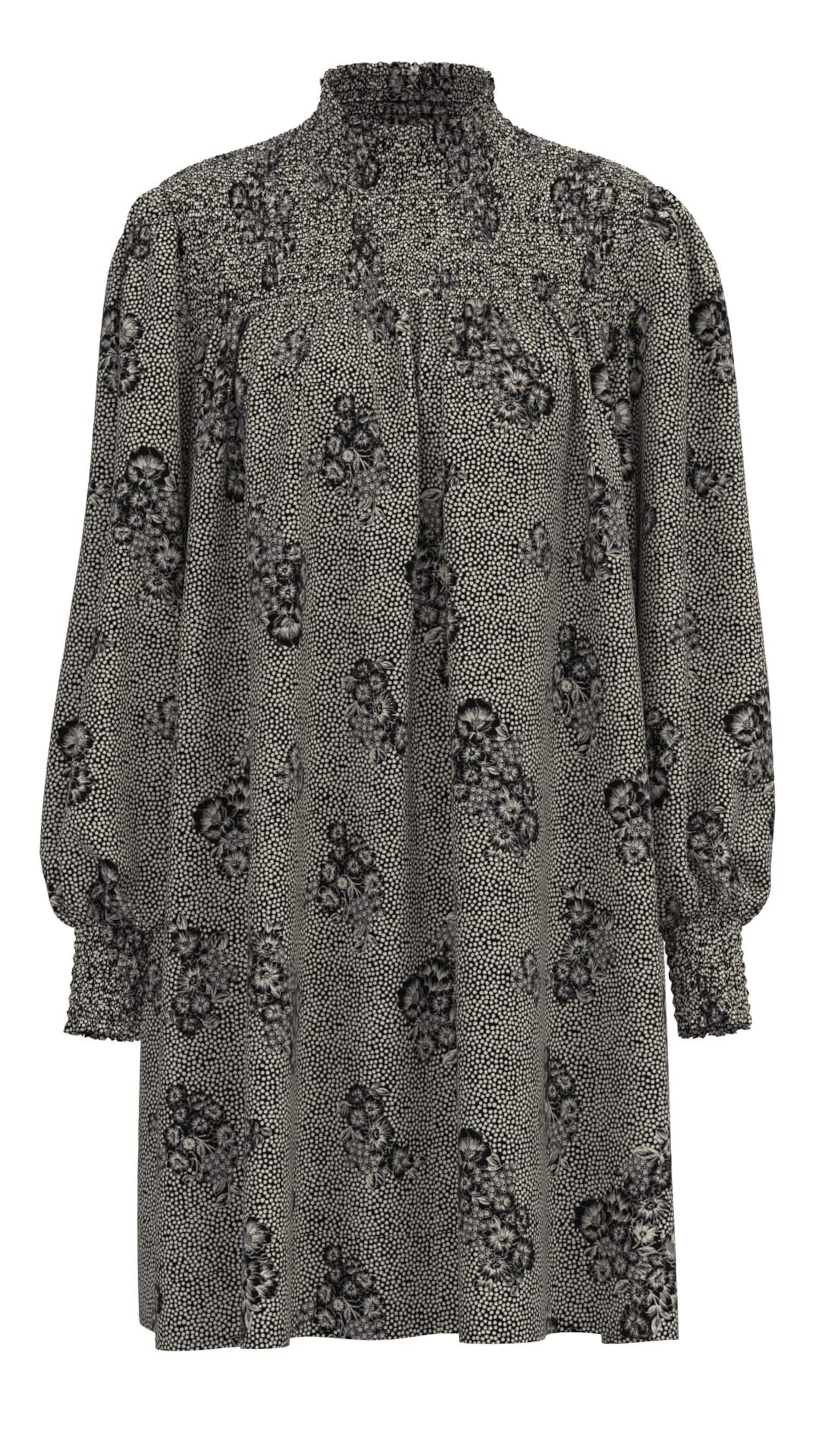 Robe 'EVELYN' OBJECT en noir : devant