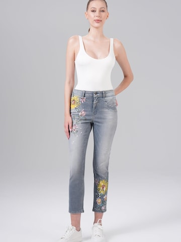 M.O.D MIRACLE OF DENIM - regular Vaquero en gris: frente