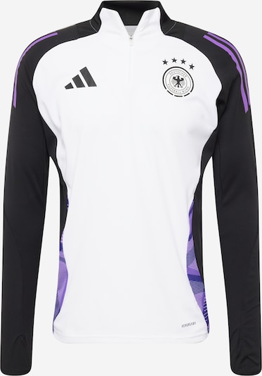 ADIDAS PERFORMANCE T-Shirt fonctionnel 'DFB' en violet / noir / blanc, Vue avec produit