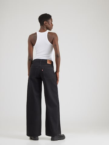 LEVI'S ® Wide leg Τζιν 'Middy Wide Leg' σε μαύρο
