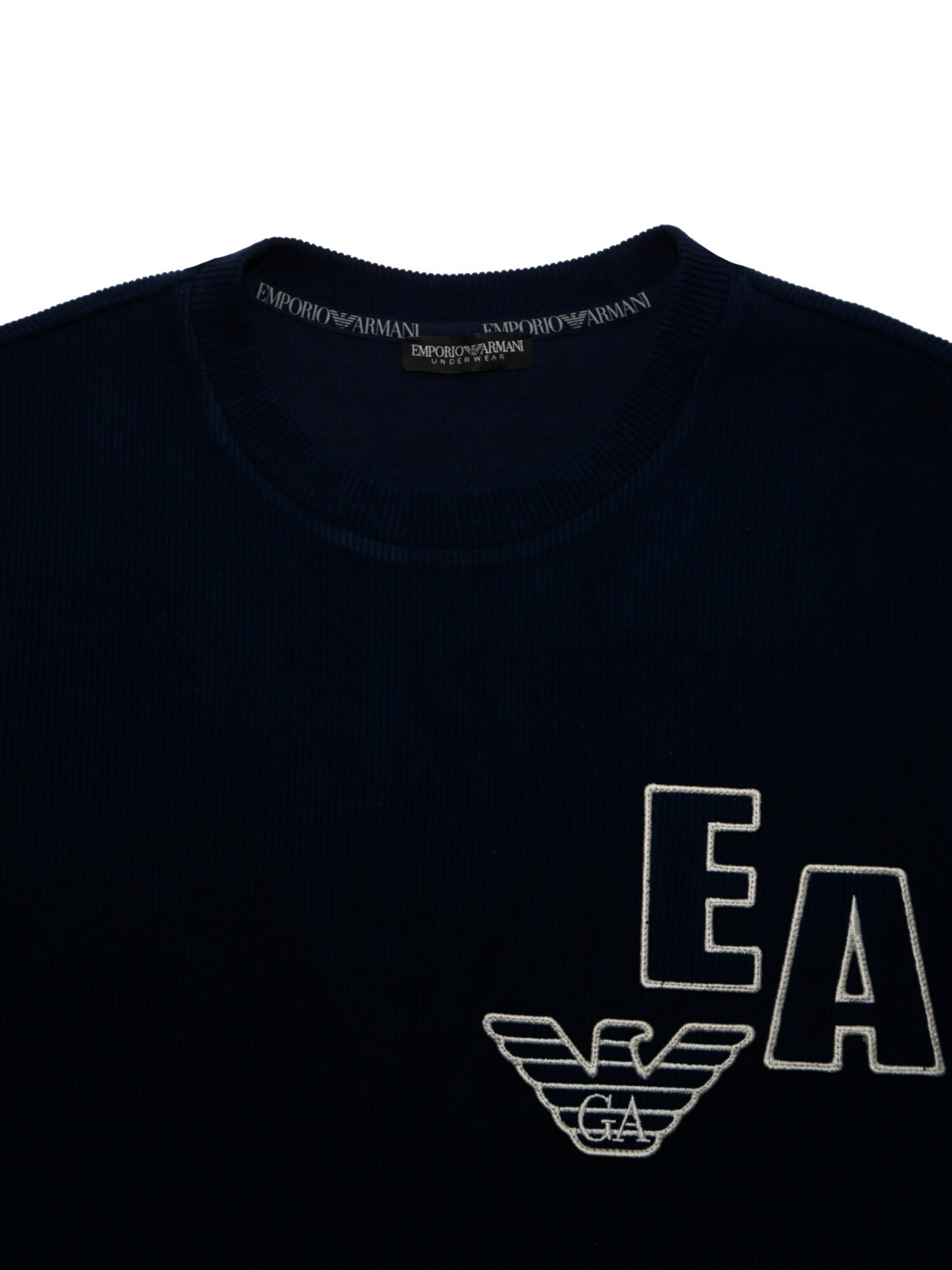 Felpa di Emporio Armani in blu