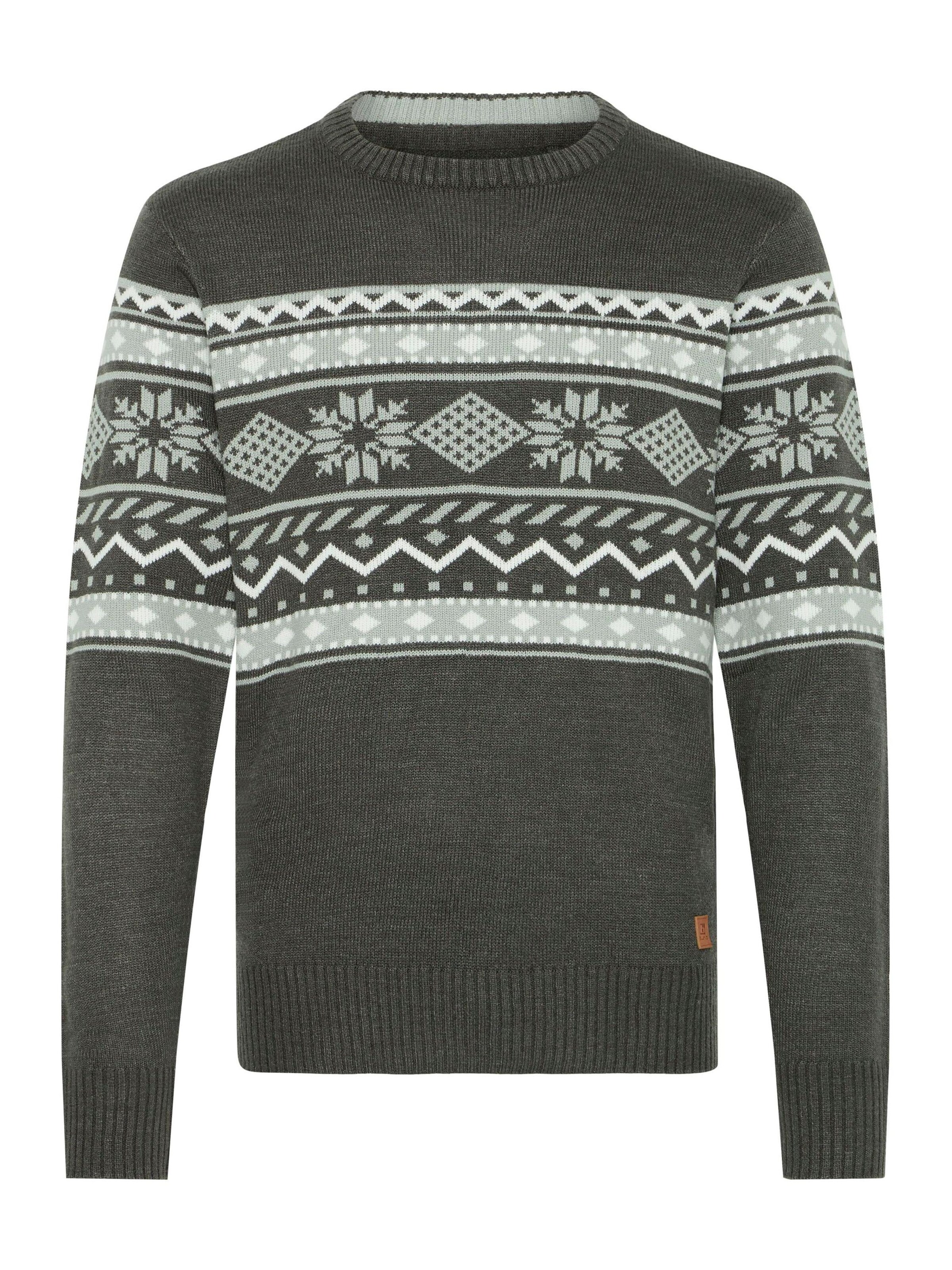 BLEND Sweater ' BHNohr ' in Grey: front