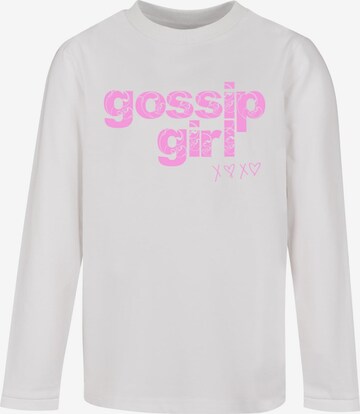 ABSOLUTE CULT Shirt 'Gossip Girl' in White: front
