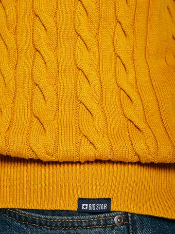 BIG STAR Sweater 'AMARIS' in Yellow
