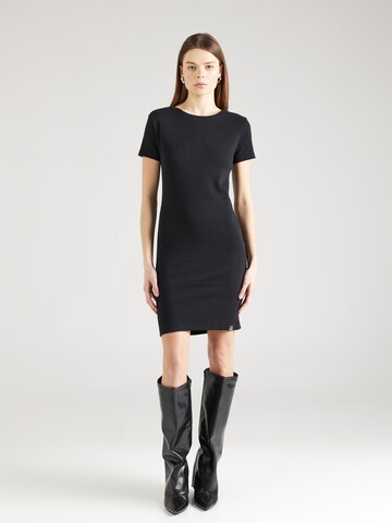 Sublevel Kleid in Schwarz: Vorderseite
