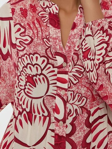 Hiccup Kleid in Rot