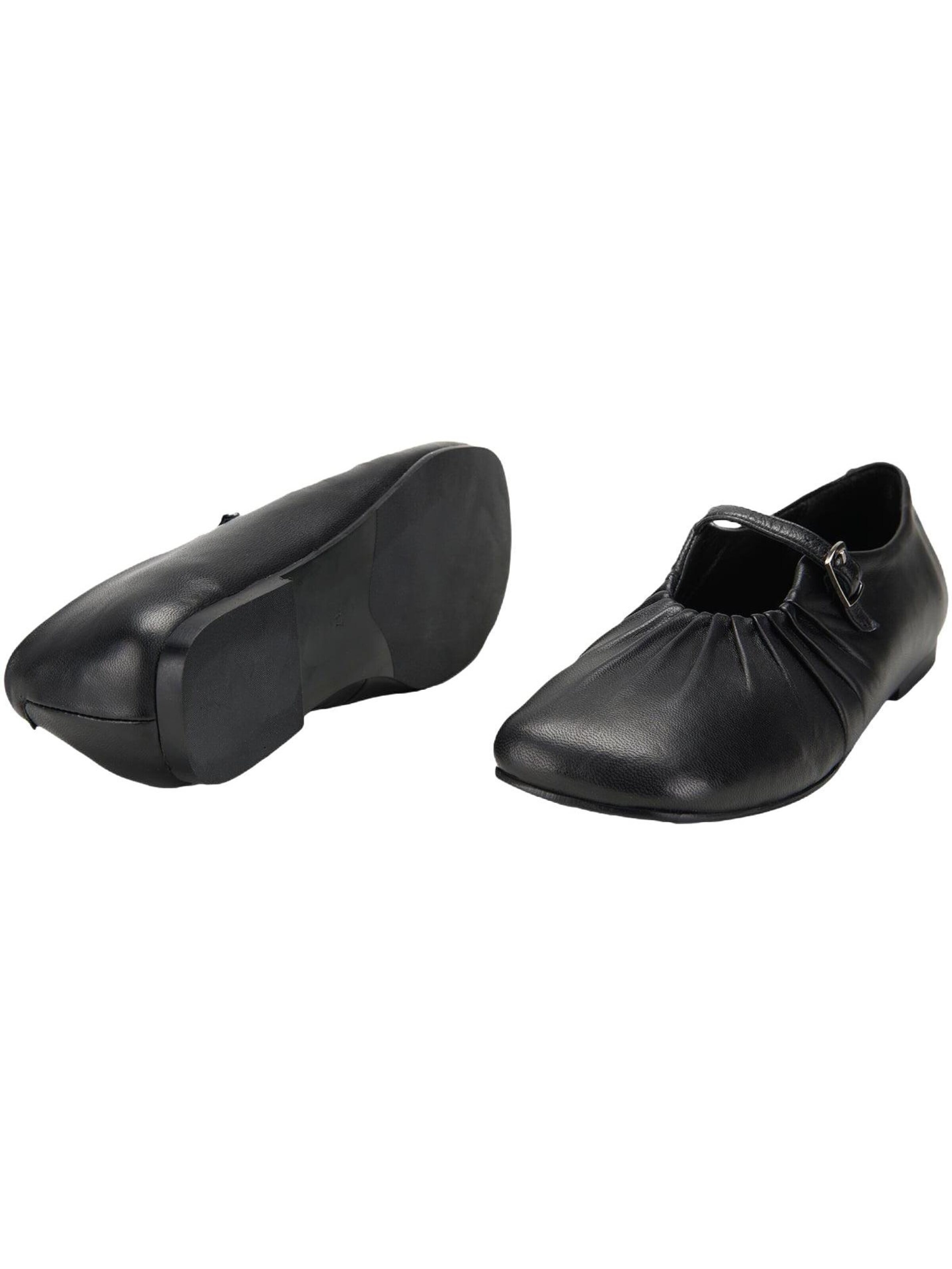 Desa Ballet Flats 'Ballettschuhe' in Black