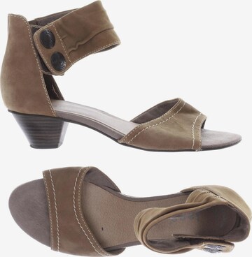 JANA Sandals & High-Heeled Sandals in 38,5 in Brown: front