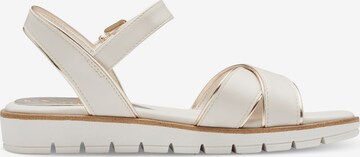 MARCO TOZZI Sandalen met riem in Beige