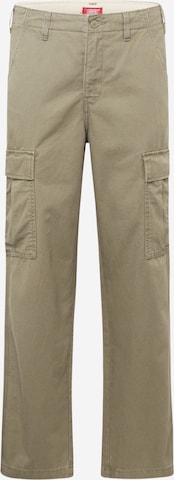 LEVI'S ® - Regular Calças de ganga cargo 'XX Cargo Straight' em verde: frente