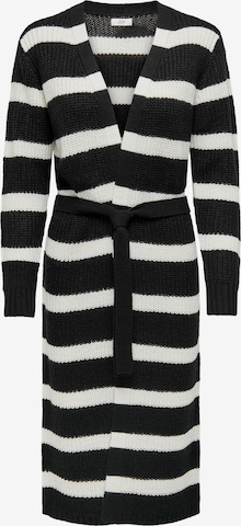 JDY Knitted Coat 'Justy Gurli' in Black: front