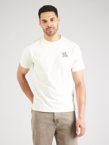 Kaotiko Shirt 'GOLF CLUB' in Beige