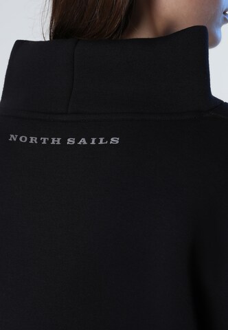 North Sails Sweatshirt Scuba in Schwarz