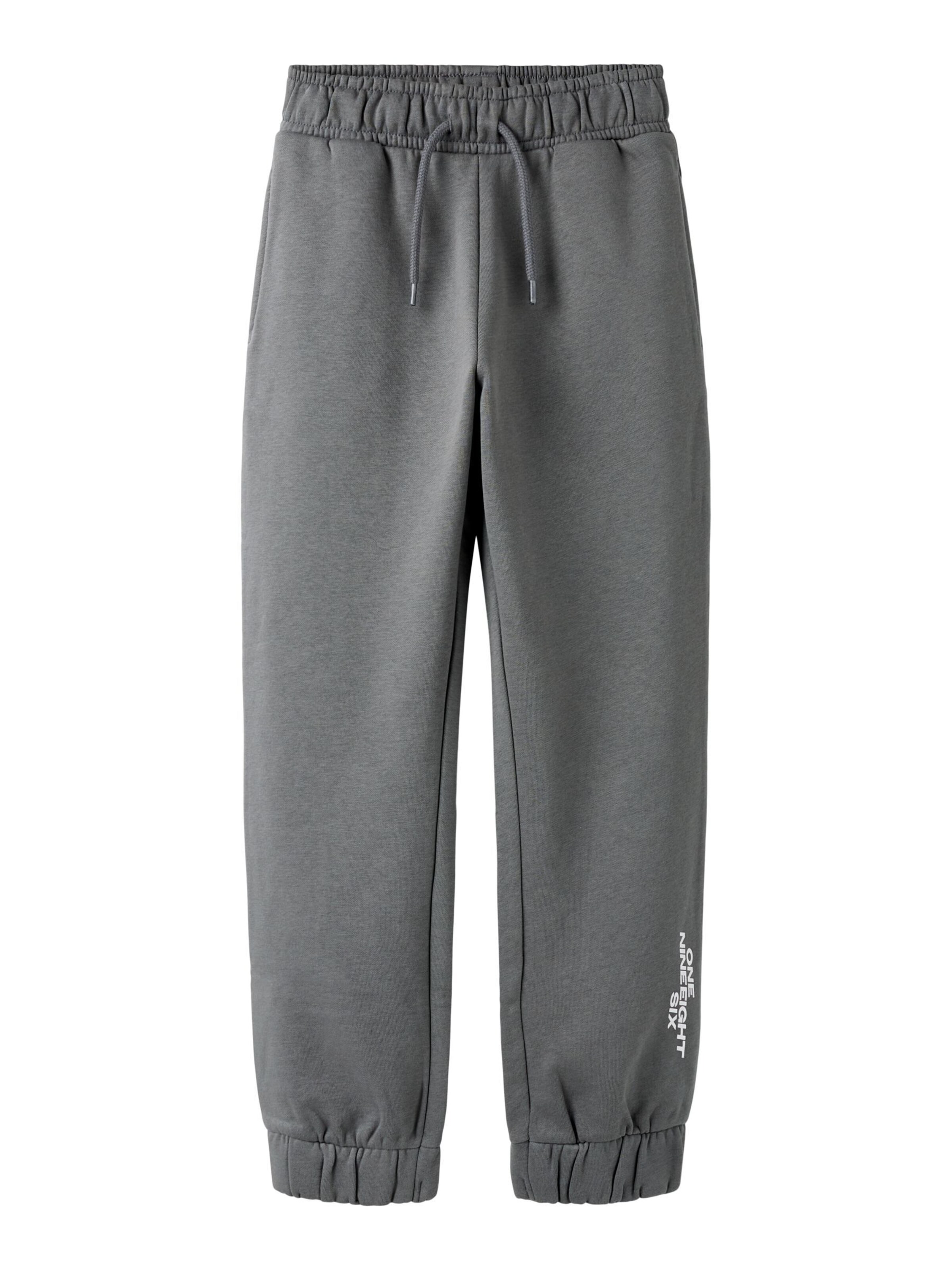 Baggy Pantalon NAME IT en gris : devant