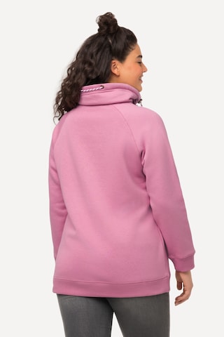 Ulla Popken Sweatshirt in Roze