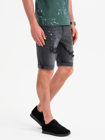 Ombre Regular Jeans in Grijs