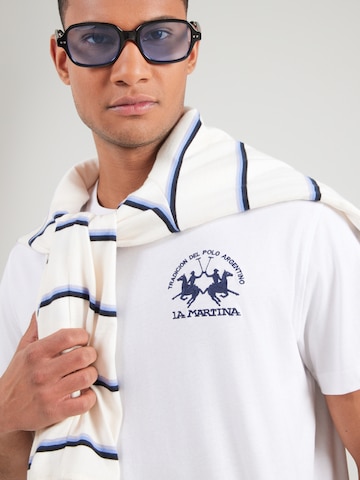 Maglietta di La Martina in bianco