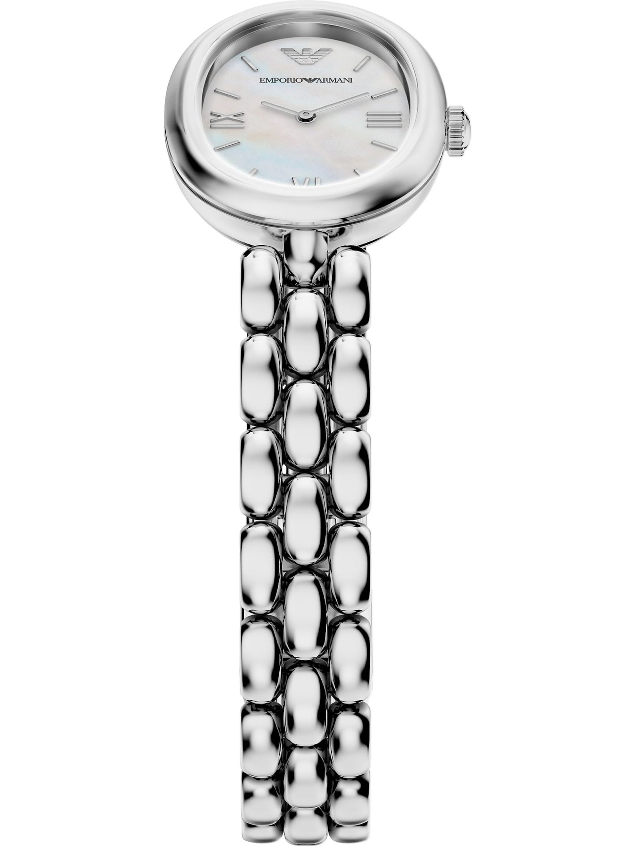 Emporio Armani Analoguhr in Silber