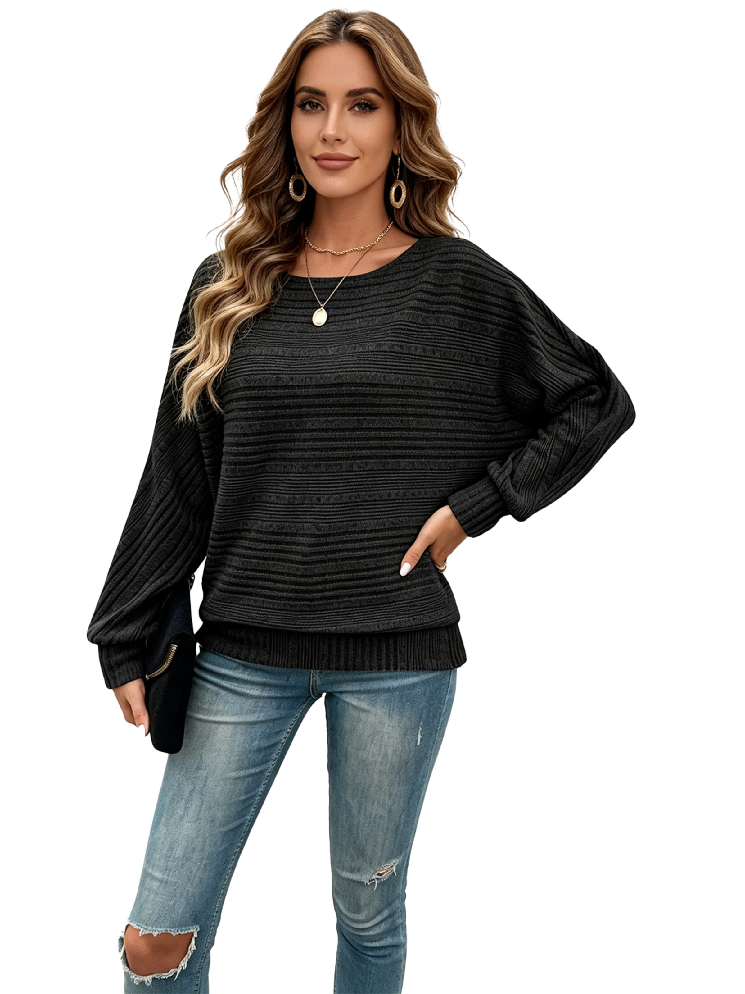 KoJooin Sweter w kolorze czarny