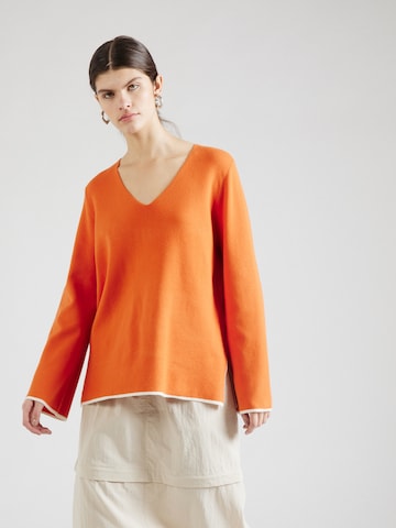 s.Oliver BLACK LABEL - Pullover em laranja: frente