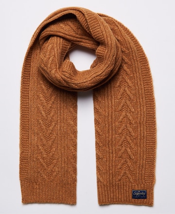 Superdry Scarf in Gold: front