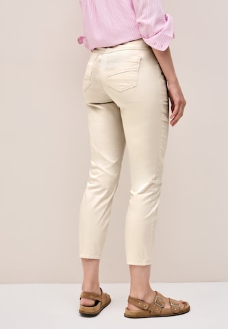 CECIL Slim fit Pants in Beige