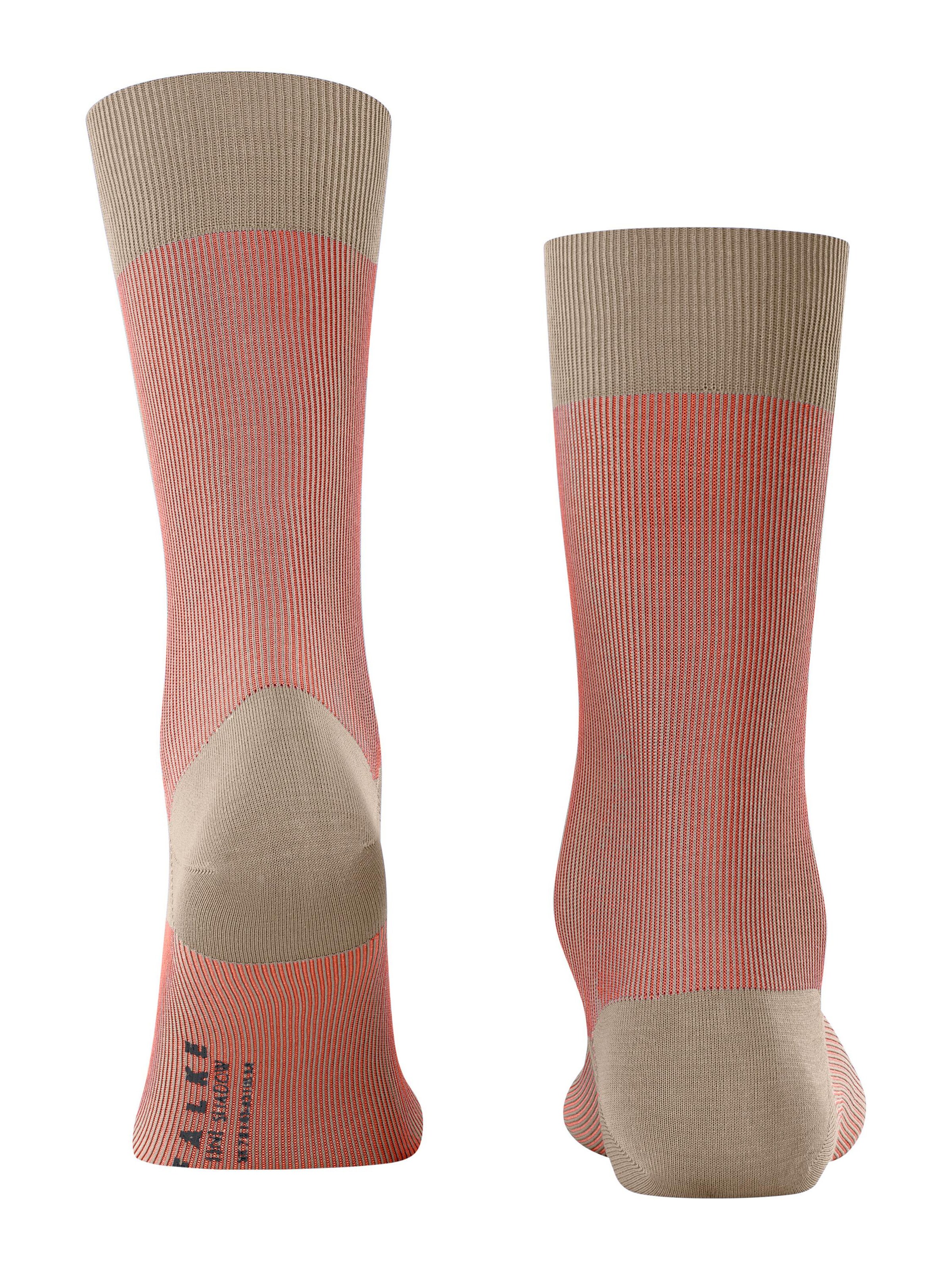 FALKE Socks 'Fine Shadow' in Beige