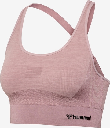 Hummel - Soutien Bustier Top desportivo 'Lea' em rosa