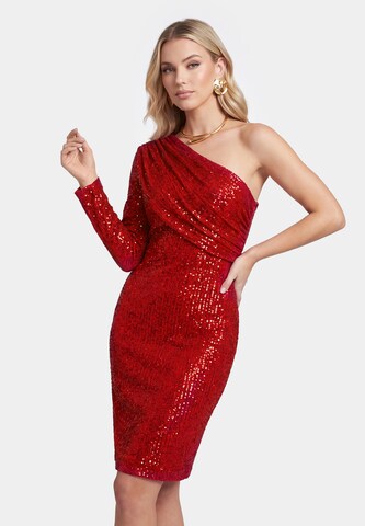 faina Cocktail dress in Red: front