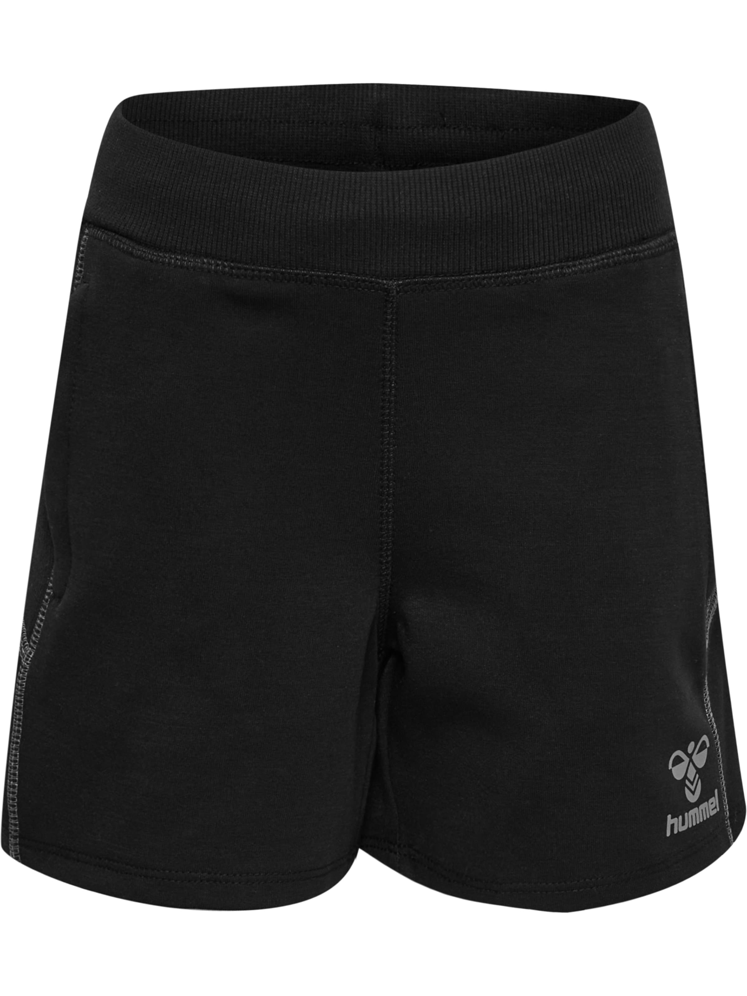 Hummel Workout Pants in Black: front