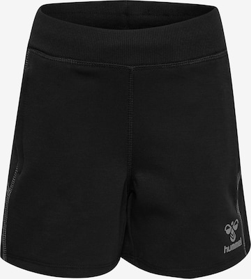 Hummel Workout Pants in Black: front