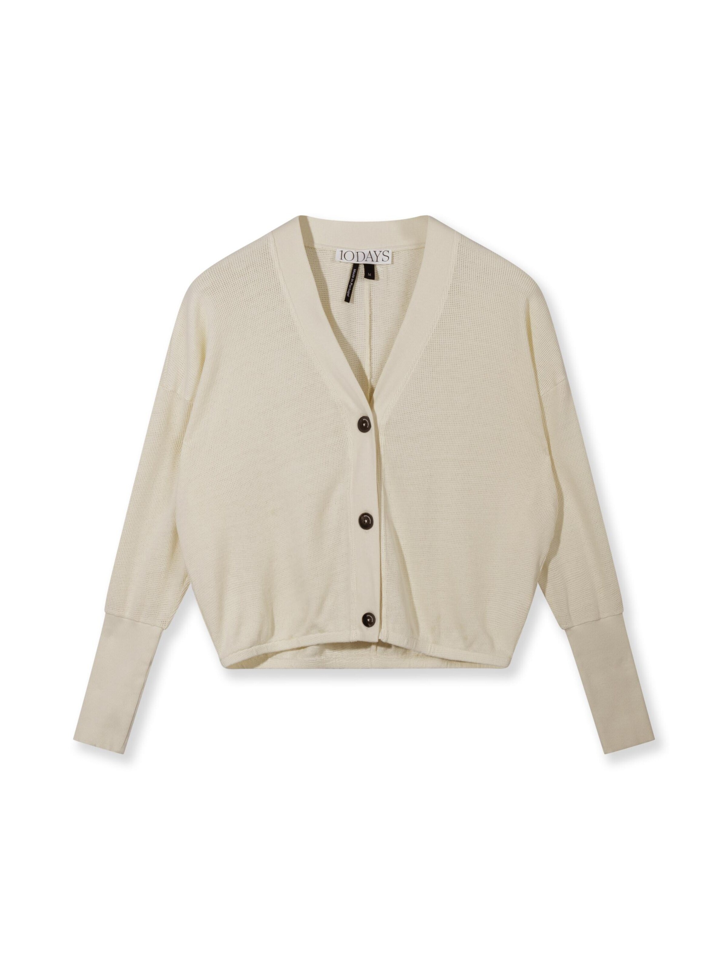 10Days Strickjacke‌‌‌‌‌‌‌‌‌ in Beige: Vorderseite