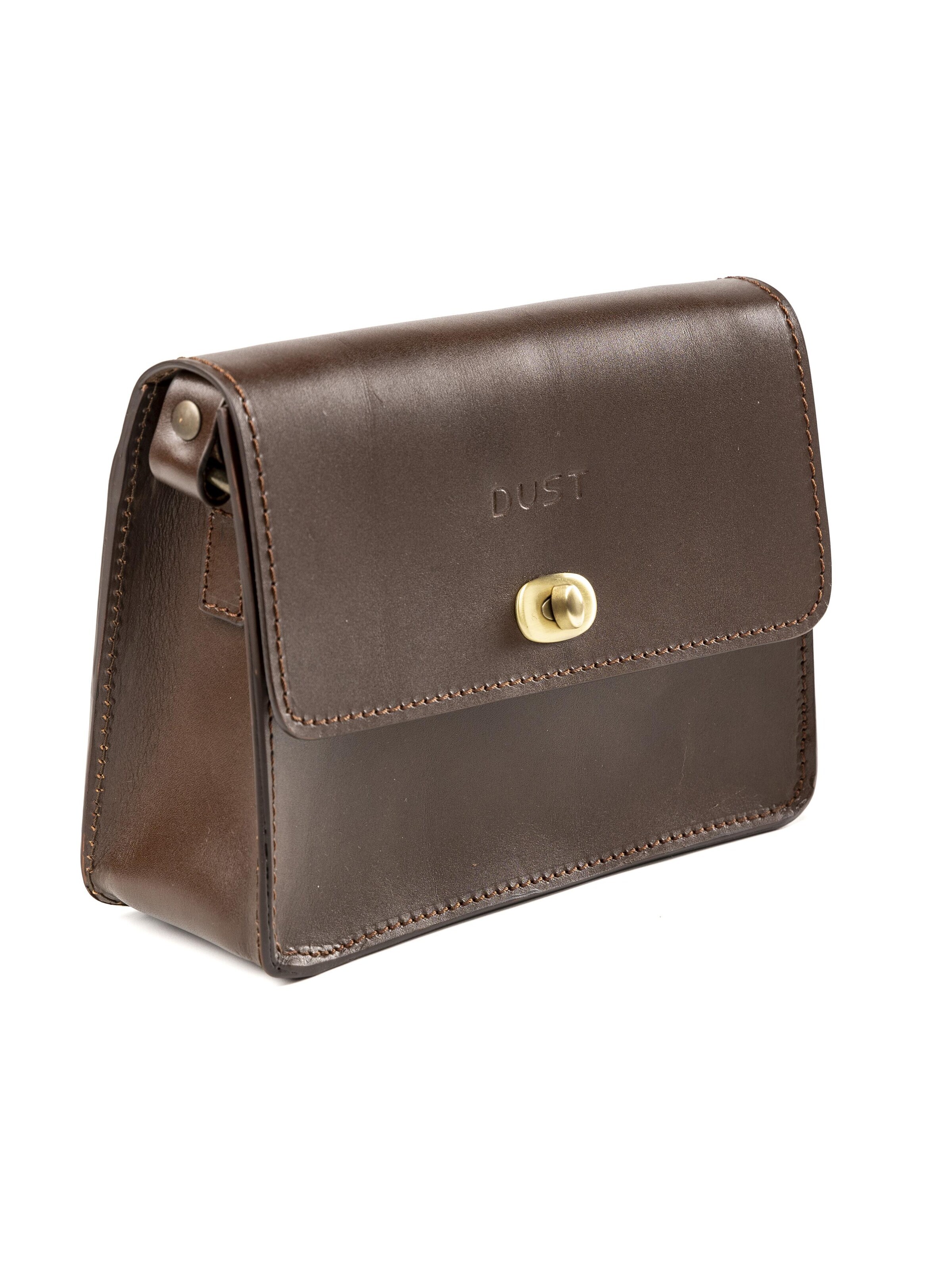 Borsa a tracolla 'The Santa Fe' di THE DUST COMPANY in marrone: frontale