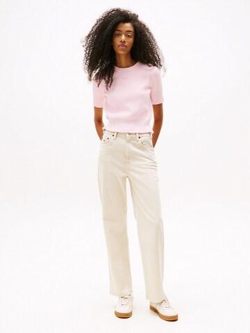 Pull-over Tommy Jeans en rose