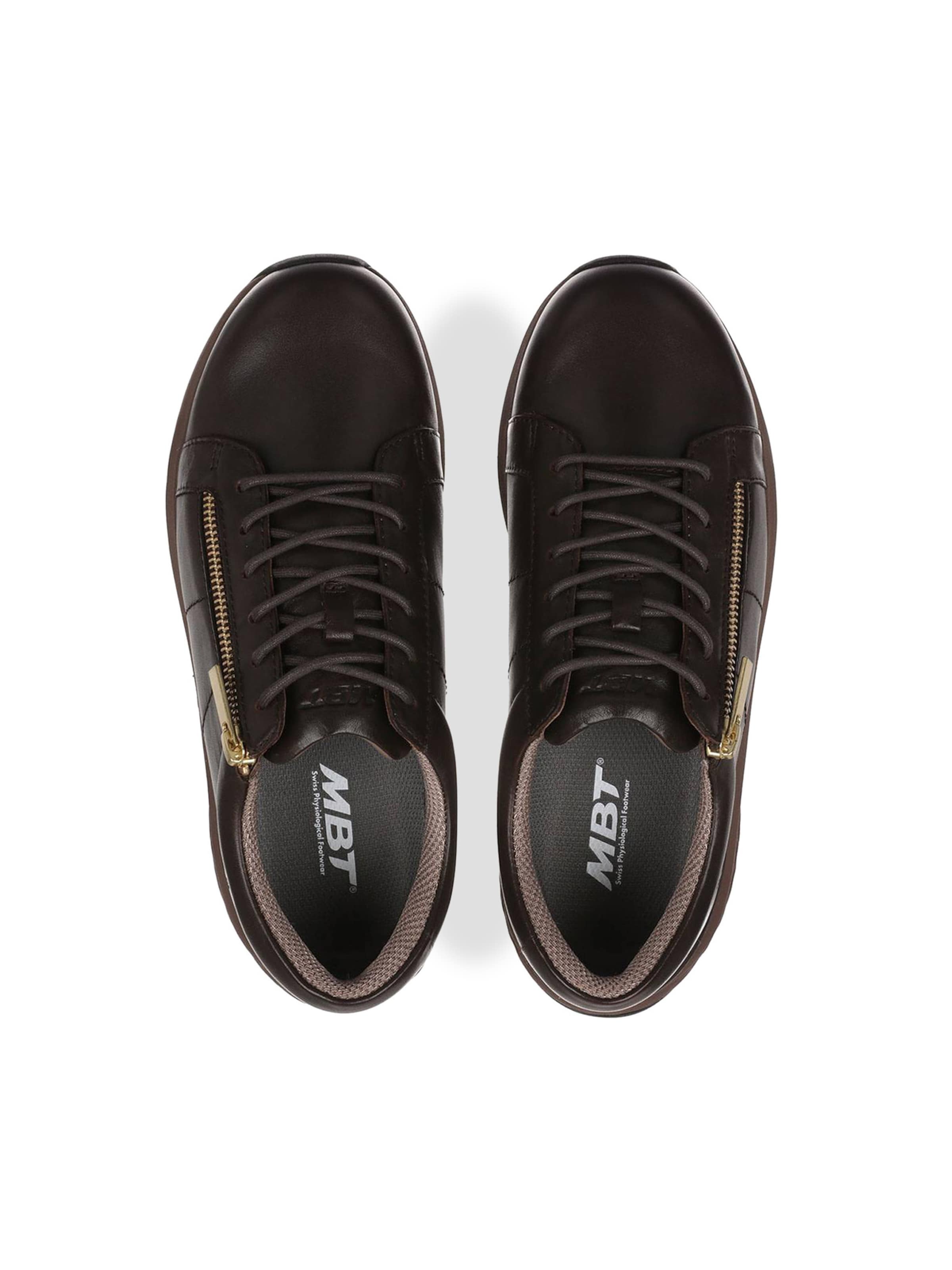 MBT - Sapatilhas slip-on ' FERRO 2 ' em castanho: topo