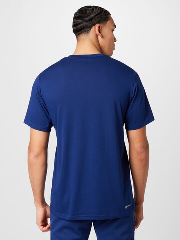 ADIDAS PERFORMANCE - Camisa funcionais 'Train Essentials Feelready ' em azul