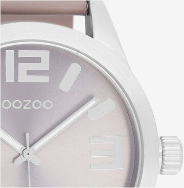 OOZOO Analog Watch in Beige