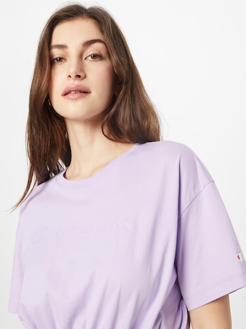 Champion Authentic Athletic Apparel T-Shirt in Lila