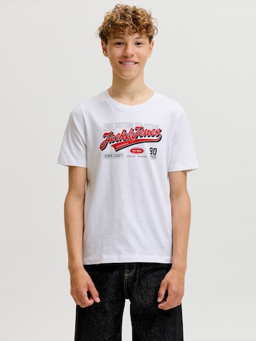 Jack & Jones Junior Shirts i hvid: forside