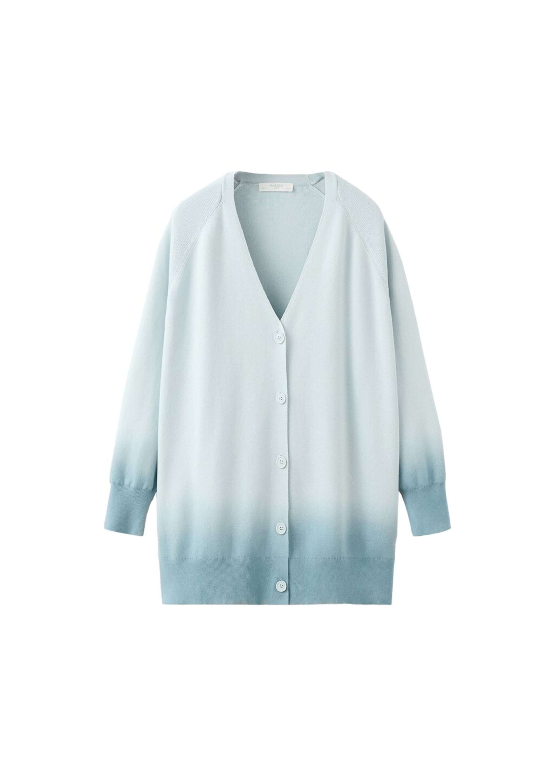 MANGO Knit Cardigan 'Cesar' in Blue / Pastel blue, Item view